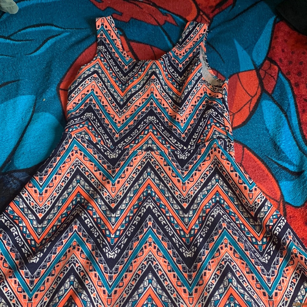 Kids pattern short dress